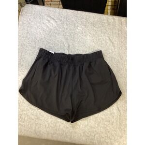 Member's Mark Womens Motion Short Black XXL 4 Inch Inseam Athletic Running Gym
